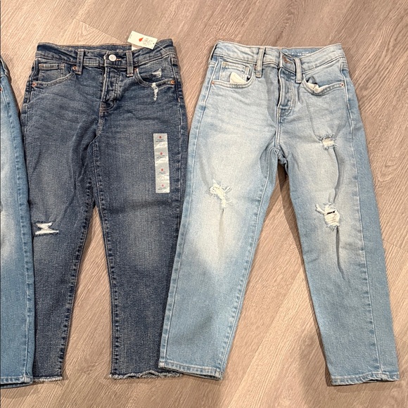 Old Navy Blue Denim Jeans for girls size 8 - Picture 3 of 6
